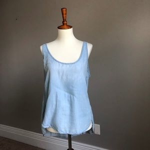 Anthropologie Tops - Chambray Scoop Tank Anthropologie Tops - Chambray Scoop Tank